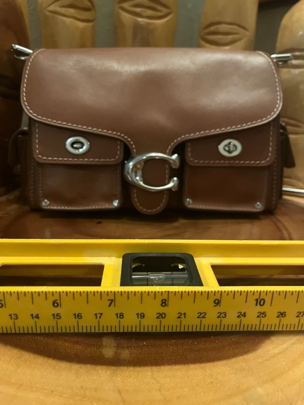 Coach Cargo Tabby Burnished Amber